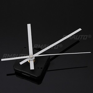 10 Pcs Quartz Clock Movement Mechanism Long Spindle White Hands Repair <b>DIY</b> <b>Kit</b> Silent 55 X 55 X 16 mm - Product Image 3