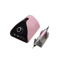 Machine à ongles électrique 35000 tr/min, lime électrique portable, kit d'outils de manucure et pédicure pour salon de manucure et usage domestique