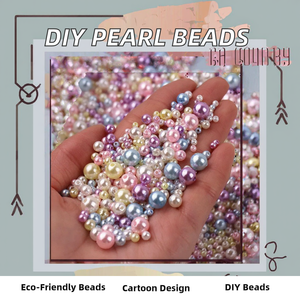 Perlas Redondas de Imitación Ecológicas al por Mayor, Perlas de Plástico Moldeadas por Inyección, Cuentas de Dibujos Animados para la Fabricación de Joyería - Product Image 5