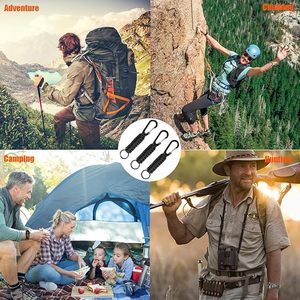 Reliable Shipping Paracord Keychain Carabiner Heavy Duty Braided Key Chain for Keys Camping Hiking Outdoor Use Bulk Price RTS - Product Image 6