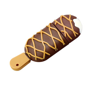 Usb forma dibujos animados Mini Thumbdrives comida Pen Drive de Chocolate de silicona helado Usb Flash Drive - Product Image 5