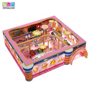 Muebles para Guarderías al por Mayor, Equipos de Juegos Interiores para Niños de Jardín de Infancia, Diseño Personalizado, Color Ecológico, Resistente al Fuego - Product Image 1
