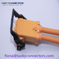 Connecteur haute tension 8mm 2pin HVIL prise/prise connecteur de verrouillage droit/à angle droit