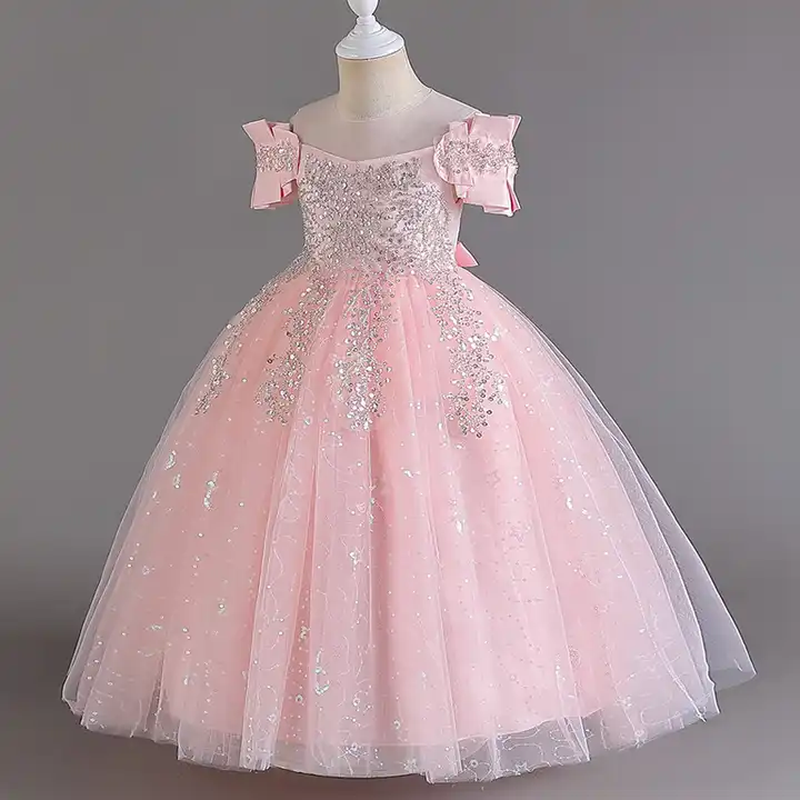 Cute Beaded A-Line Tulle Flower Girl Dresses, Popular Little Girl Prin –  OkBridal