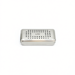 Boîte PRF de haute qualité DADDY D PRO pour la chirurgie dentaire |   Boîte en acier inoxydable pour fibrine riche en plaquettes, autoclavable, pour utilisation en implantologie - Product Image 1