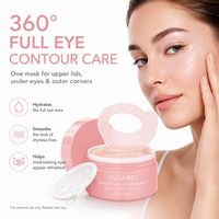 Masque Hydrogel Rajeunissant PDRN 360 pour les Yeux – Patchs Oculaires Hydratants Couvrants Contre les Cernes, les Poches et les Rides – Effet Raffermissant et Élastifiant