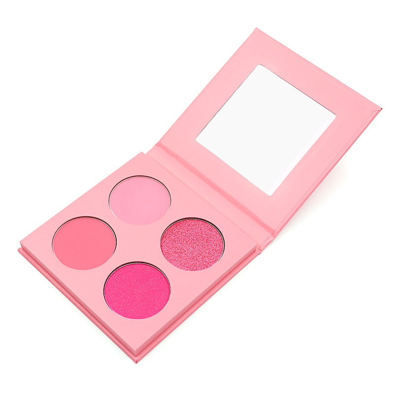 OEM 4 цвета, модные тени для век, пигментированный макияж, палитра теней для век