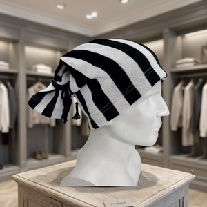 Bonnet unisexe vintage des années 90 avec logo personnalisé, en jacquard, à cordon, pour queue de cheval, 100 % coton, à carreaux, color block, impression numérique, idéal pour les voyages - Product Image 3