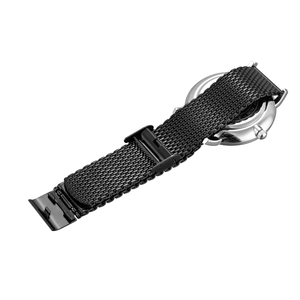 Cinturino Milanese in Acciaio Inossidabile 316 con Logo Personalizzato, 20mm, per Smartwatch <span class=keywords><strong>Samsung</strong></span>, Huawei, Xiaomi e Orologi Tradizionali - Product Image 3