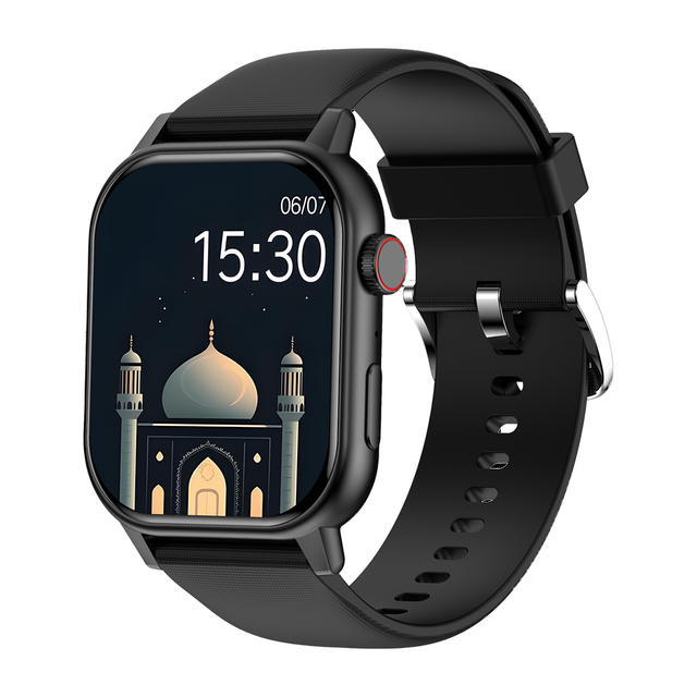 IP67 Waterproof CE Certified Guanxiong XY-P22+ Smartwatch Quran Music AI Voice Assistant Remote Control IOS Healthcare Supply