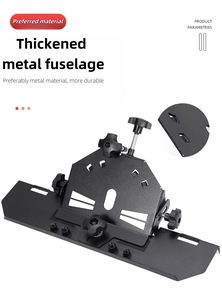 Soporte de chaflán de placa biselada de 45 grados de acero de grado industrial Ángulo fácil Corte G Herramientas manuales compatibles con OEM y ODM - Product Image 3