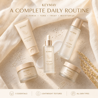 Coffret de Soins Hydratant, Éclaircissant et Apaisant à l'Extrait de Riz, Acide Hyaluronique et Niacinamide – Léger – Marque Privée OEM ODM