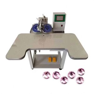 Machine de pose de strass semi-automatique multifonction à ultrasons, pour application à chaud et distribution de cire, 800W, capacité 120-360 pièces/min - Product Image 2