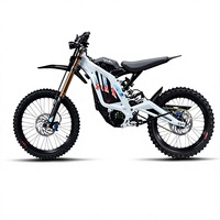 Light Bee 2026 Baru 10KW 72V Motor Brushless Middrive 298nm Sepeda Motor Listrik Trail Bertenaga 35Ah Jarak Tempuh Jauh 63 Mil 61-80km/jam