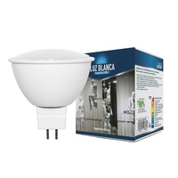 Spot Foco MR16 5W 120 grados foco LED AC/DC 12V-24V GU5.3 bombilla blanca cálida luz de día lámpara de luz LED para decoración del hogar