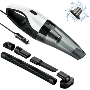 Cable de aspiradora portátil de mano para coche con cable con luz LED 6000Pa potente aspiradora ligera de 12V para <span class=keywords><strong>limpieza</strong></span> de coches - Product Image 1