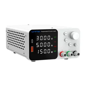 Wanptek TPS305B Fonte de alimentação CC estável 0-30V 0-5A 150W Fonte de alimentação CC programável Fonte de alimentação para manutenção de TV