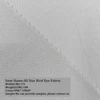 T-shirt en tissu All Star Bird eye à séchage rapide et respirant de haute qualité