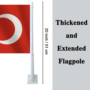 <span class=keywords><strong>Drapeau</strong></span> de voiture de turquie turc turc TR pays nationaux <span class=keywords><strong>drapeau</strong></span> automatique avec conception de clip de fenêtre fait drapeaux de voiture décor Bagetu - Product Image 4