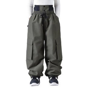 Pantalones de Esquí para Exteriores de Alta Calidad, Impermeables, Resistentes al Viento, Transpirables, Holgados, Estilo Hip Hop para Hombre y Mujer - Product Image 1