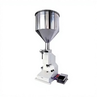 Machine de remplissage pneumatique de bureau à volume réglable pour miel, sirop, ketchup, lotion, huile essentielle – Petite machine de mise en bouteille