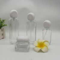 Ensemble de flacons en verre cosmétique transparent avec pompe pulvérisatrice pour vernis à ongles, forme carrée, sérigraphiés, marque WEITAO, 20, 30, 50, 100, 120 ml