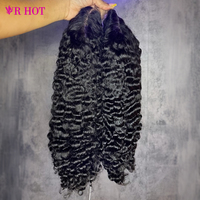 Perruques en cheveux humains bouclés vietnamiens et birmans Alibaba en promotion, 38-40 pouces, pour femmes noires, perruques frontales HD 13x4 13x6 sans colle