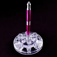 Acrylique clair Microblading Pigment encre tasse porte-Machine outil de maquillage Permanent tatouage encre porte-gobelet affichage