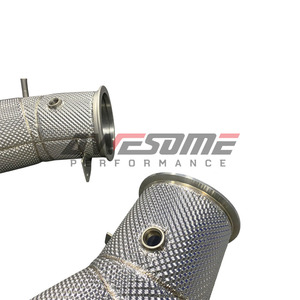 Tubo de Escape de Acero Inoxidable 304 de 1.5 mm de Alto Rendimiento para <span class=keywords><strong>Porsche</strong></span> 992 <span class=keywords><strong>Turbo</strong></span> S 3.8T con Protectores Térmicos y Garantía de 2 Años - Product Image 3