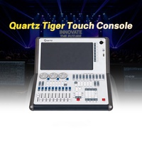 Konsol Pengontrol Pencahayaan Panggung Profesional Quartz Tiger DMX512 untuk Lampu Bergerak, Laser, dan Pertunjukan Cahaya LED DJ Disko