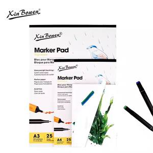 Xin Bowen A4 Marker Pad 100g 25 Blatt Papier Grafikdesign Skizzen bücher Aquarell Skizzenbuch zum Zeichnen - Product Image 2