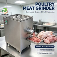 Machine à hacher la viande de poulet commerciale multifonctionnelle pour viande congelée à vendre