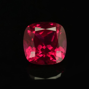 Piedras Preciosas Sueltas de Laboratorio con Corte Cojín al por Mayor, de 4x4 mm a 10x10 mm, Rubí Cultivado en Laboratorio, Piedra Preciosa Roja Suelta para Joyería - Product Image 5