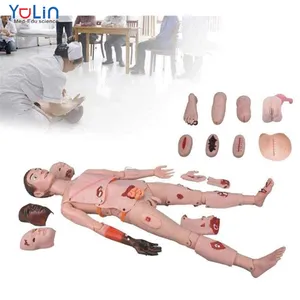 医学人体解剖模型急救创伤护理人体模型护理模拟器护理医学培训