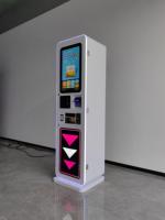 Machine d'échange de jetons personnalisée multi-paiements, paiement par QR code et espèces, changeur de monnaie auto-service pour FEC