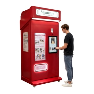 NINIX Coin Operated for Self Service <b>Printing</b> Booth with 110/220V Power for Mall Arcade Entertainment Commercial Use - Product Image 2