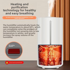 Explosions Desktop <b>Humidifier</b> 5L Large Capacity Intelligent Heating Household Source Supply Spot Batch Timing - Product Image 3
