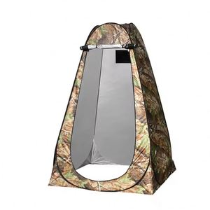 Tente de douche portable quatre saisons imperméable pour l'extérieur - Abri pliable pour la confidentialité en camping, vestiaire mobile à installation instantanée - Product Image 2
