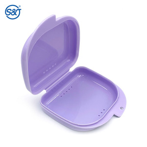 Caja de almacenamiento de aparatos invisibles de ortodoncia SJ, caja de retención de plástico Manual para alineador Dental y retenedor de dentadura - Product Image 6