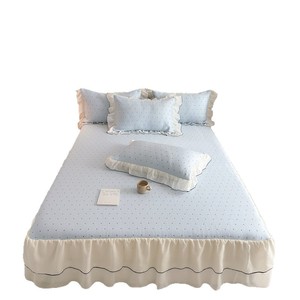 Cooling Ice Silk Mat 1.2m 1.5m 1.8m 2.0m Bed Summer Princess Style PE Foam Baby Bedding - Product Image 3