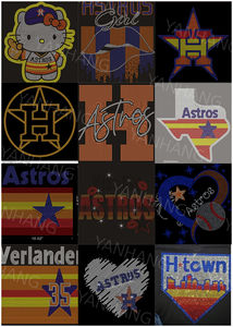 Motivos Termoadhesivos de Cristal con Pedrería de Alta Calidad con Diseño de Beso de los Astros para Camisetas, Motivos de los Astros para Planchar para Fanáticos del Super Bowl - Product Image 6