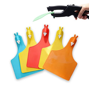 पशुओं के लिए नई कस्टम प्रिंटिंग uhf Rfid tpu सामग्री पशु कान टैग के लिए पशु भेड़ बकरी कर कोड ट्रैकिंग प्रबंधन प्रणाली - Product Image 3