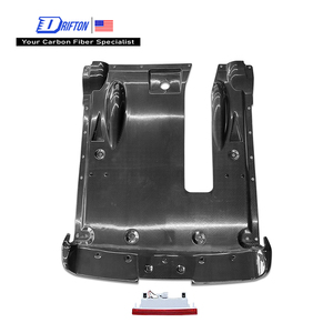 Difusor trasero inferior de fibra de carbono seca estilo OEM MY12 con luz de freno para Nissan R35 GTR 2008-2023 - Product Image 1