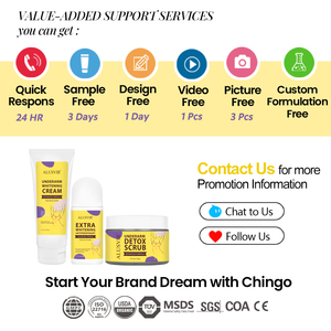 Logo personnalisé naturel doux charbon de bois nettoyage exfoliant aisselle détox blanchiment <span class=keywords><strong>gommage</strong></span> crème Body blouses vente en gros - Product Image 6