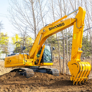 Nouvelles excavatrices sur chenilles de 20T, 35T, 38T pour fabricants de machines lourdes, avec grappin à bois - Product Image 1