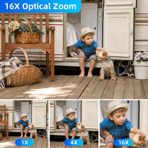 Caméscope vidéo 4.0 HD avec écran IPS de 2,7K et zoom optique 16X, directement de l'usine, idéal pour YouTube - Product Image 4