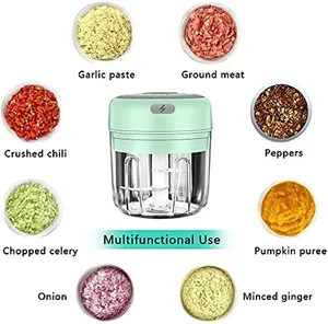 Slicer Onion Cutter Food Fruit Vegetable Tools Meat Grinders Automatic Mini USB Electric Vegetable Chopper