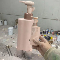 Modèle géant personnalisé en fibre de verre pour flacon cosmétique, présentoir de soins de la peau, statue publicitaire pour magasin de détail et marque