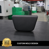 Coussin de soutien trapézoïdal ergonomique gris-noir conique, rembourré, large en haut et étroit en bas, moulé par injection, usine OEM