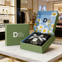 Boîte en carton ondulé rigide pliable personnalisée avec logo imprimé pour cadeaux, chaussures, vêtements, emballage d'expédition